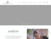 Tablet Screenshot of livingwellness.ca